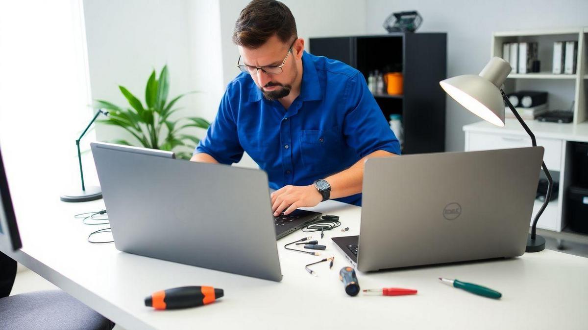 Introdução aos Reparos Rápidos para Notebooks Dell e Acer