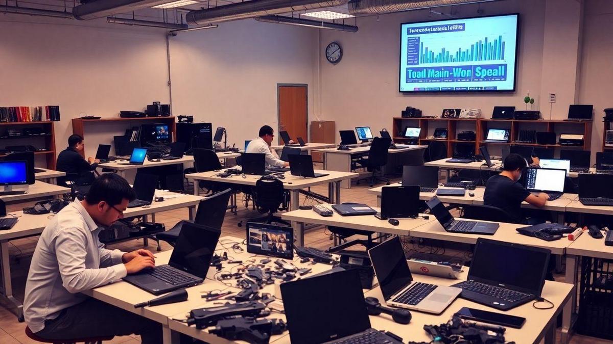 Tendências no Mercado de Assistência Técnica para Notebooks