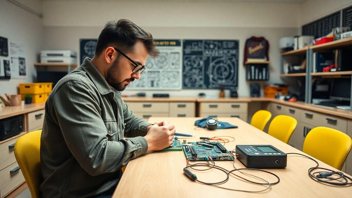 O Processo de Reparo de Placas-Mãe